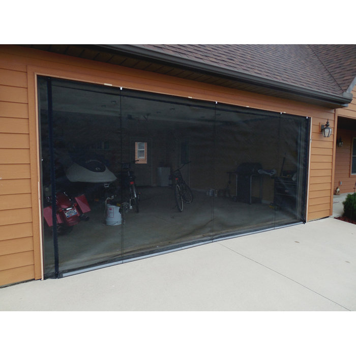 Francis ZipRoll Screen Retractable Screen For Garage Door & Reviews